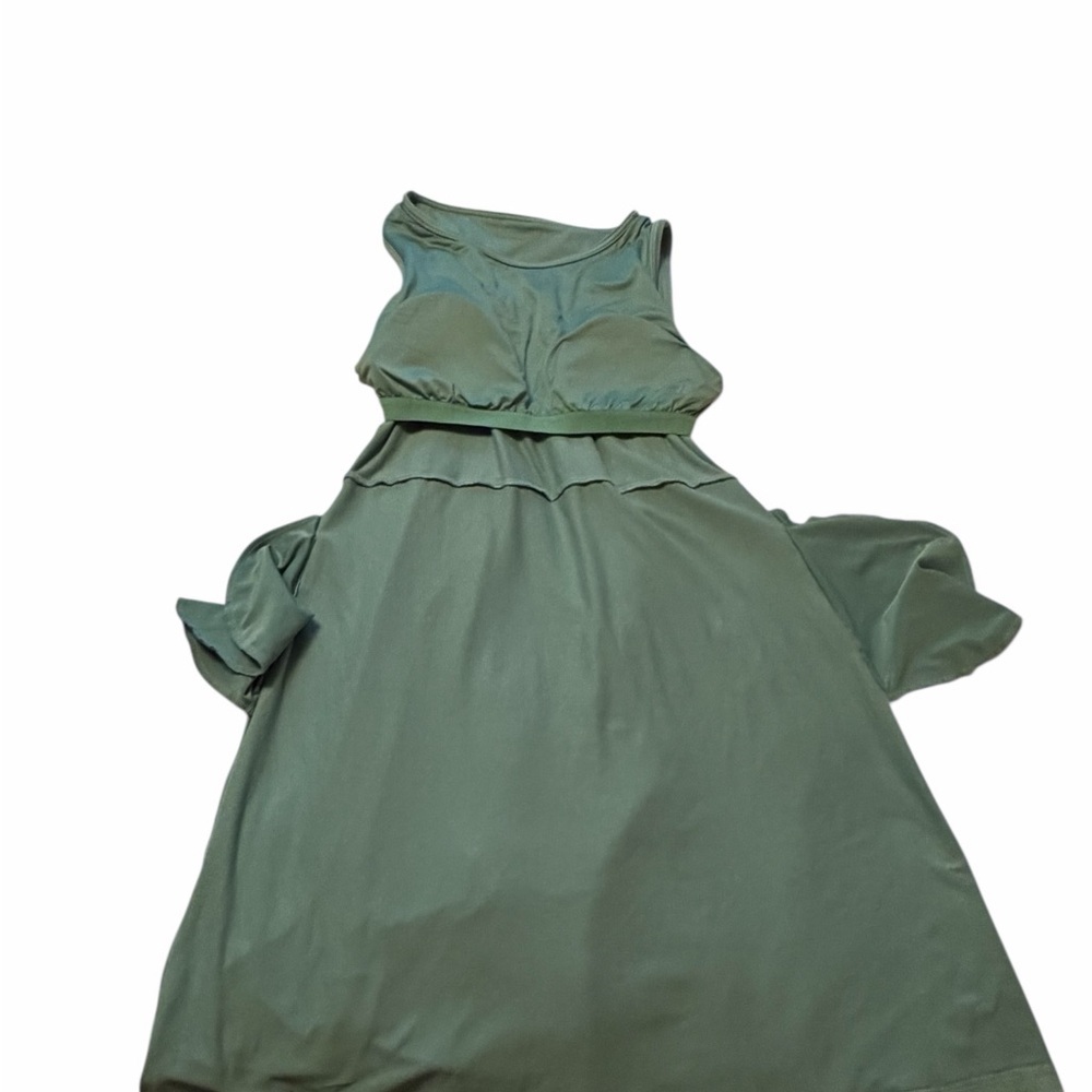 Willow Blossom Athletic Dress-Mesh Bodice-Built in Bra-Front Pockets - Picture 6 of 10
